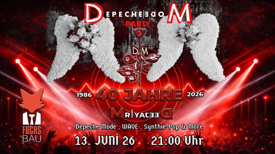 Depeche Mode Party – 40 Jahre Mr. DeeJay