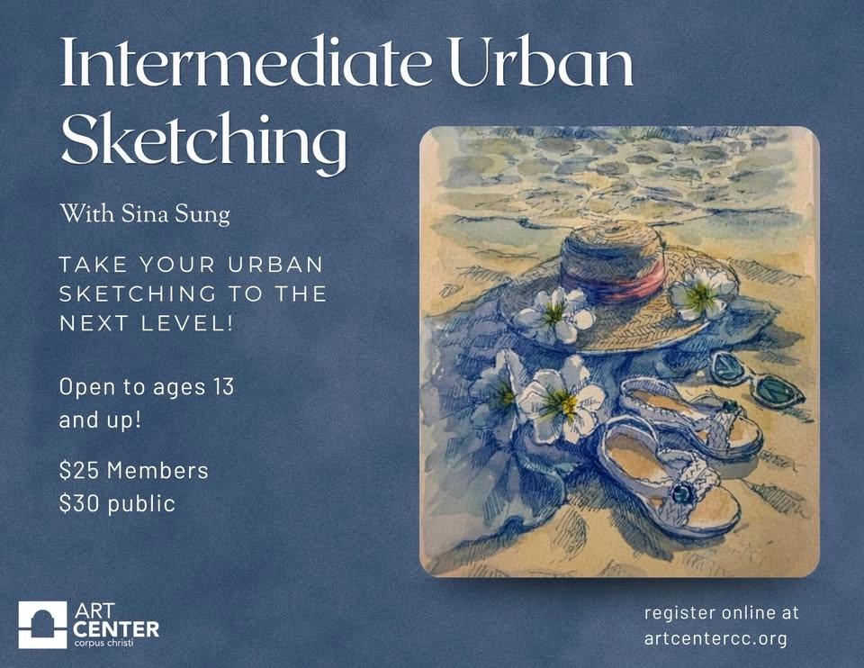 Intermediate Urban Sketching w/ Sina Sung