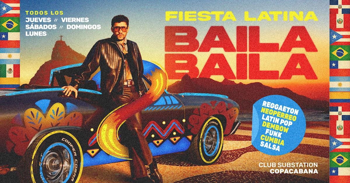 Fiesta Latina Baila Baila | Baile De Reggaeton 27 Julio