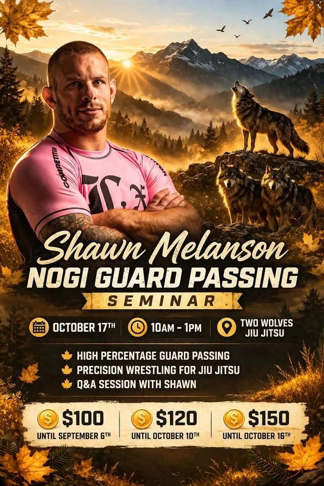 Shawn Melanson NoGi Seminar