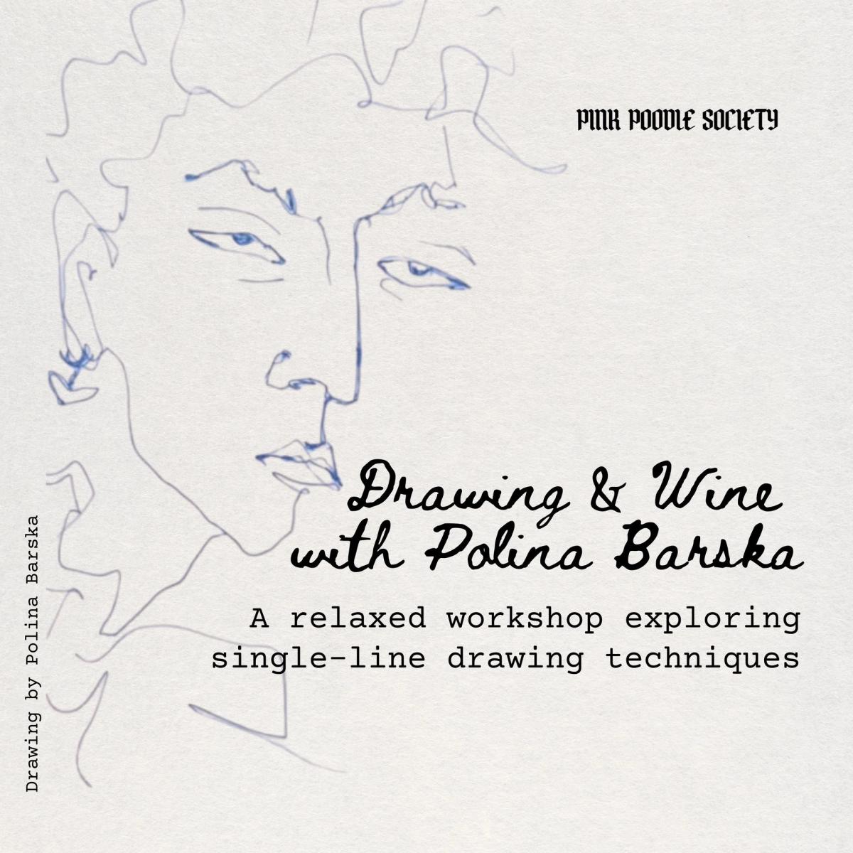 Paris | Drawing & Wine with Polina Barska