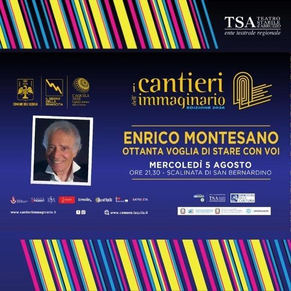 ENRICO MONTESANO OTTANTA VOGLIA DI STARE CON VOI
