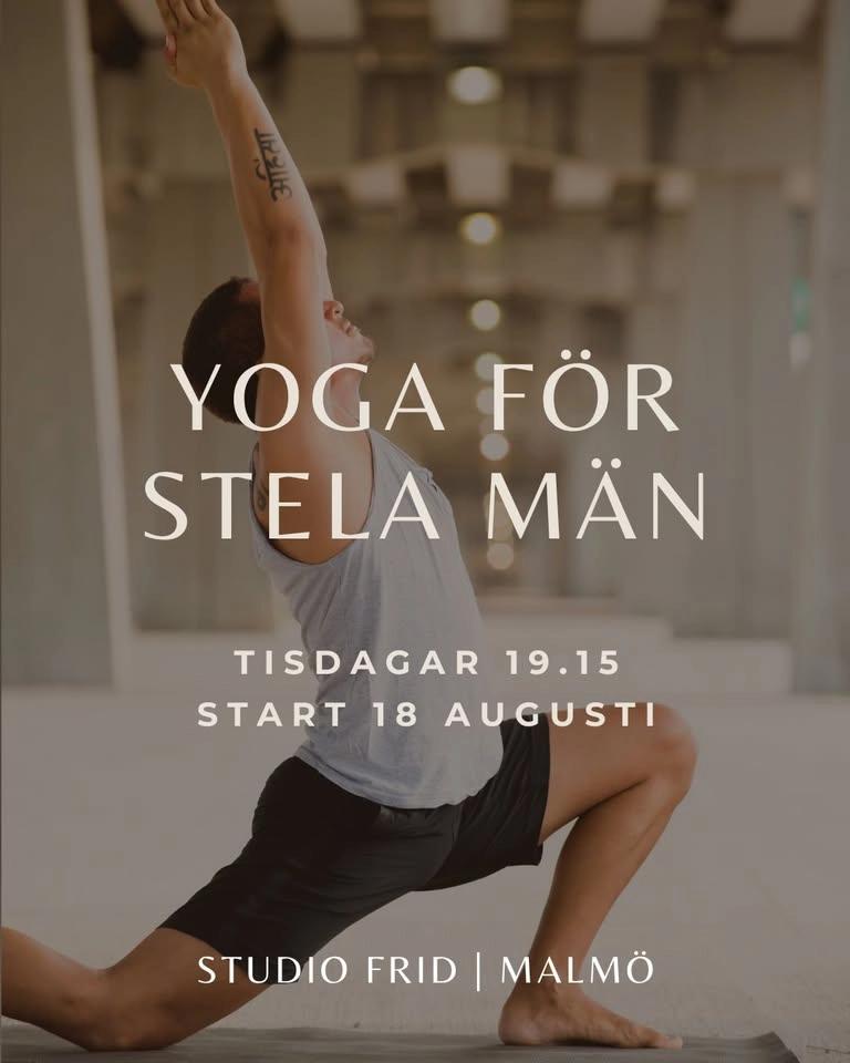 Kurs - Yoga för Stela Män 8 gånger