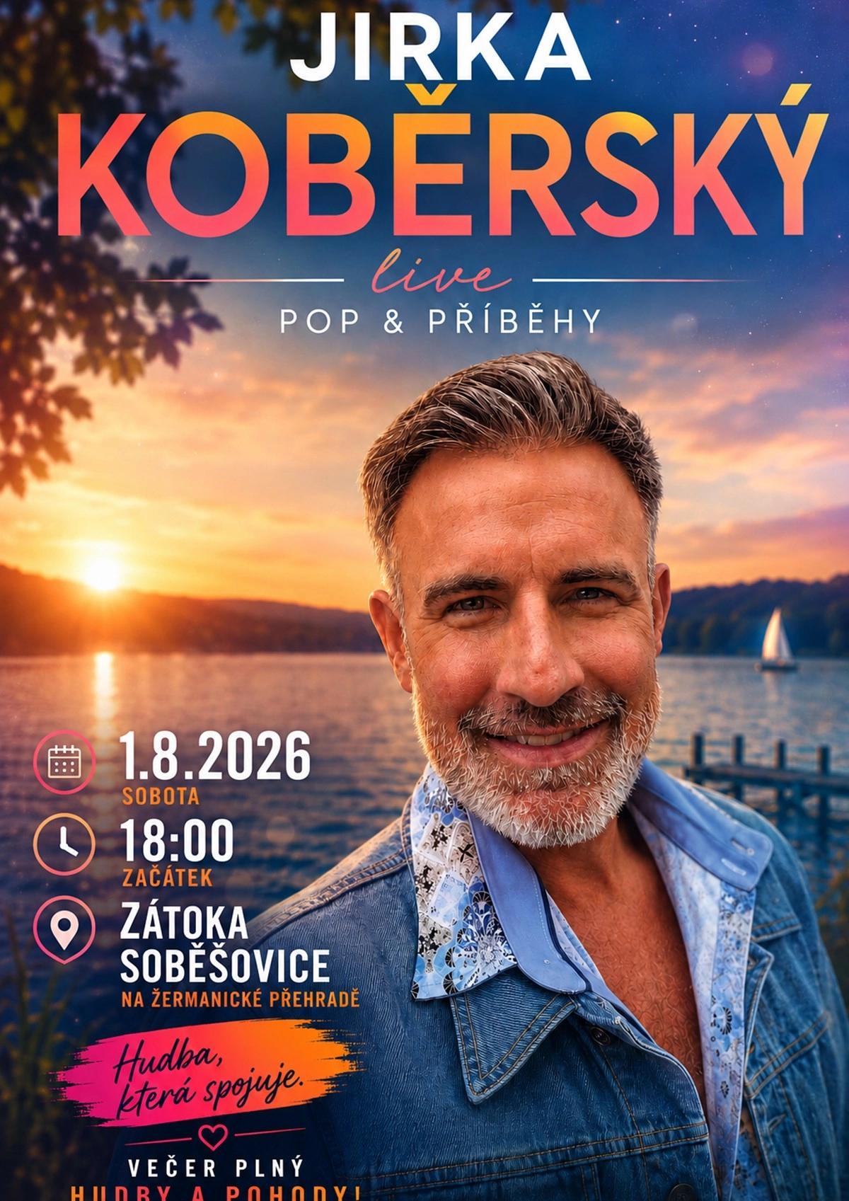 Jirka Koběrský koncert Zátoka