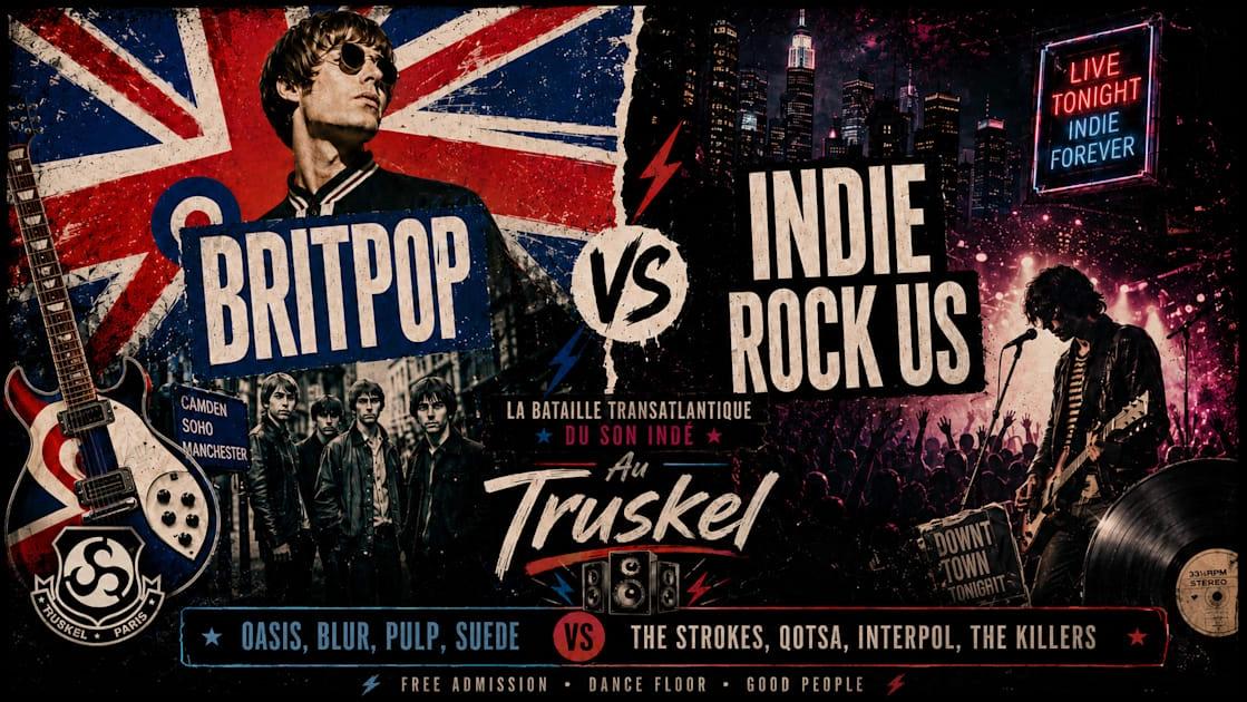 Britpop Vs Indie Rock Us - Truskel