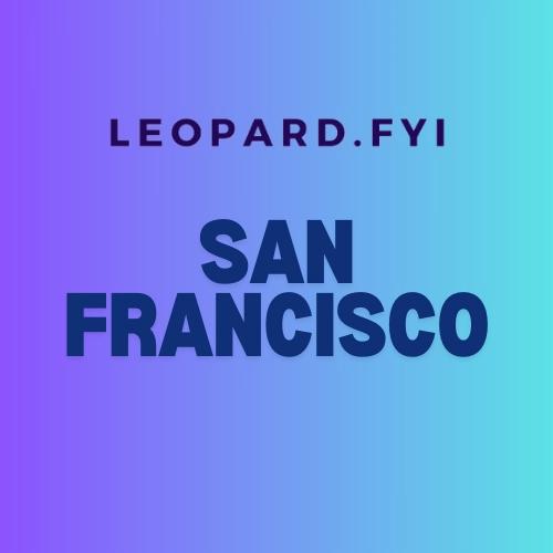 EXTREMELY LOW KEY & LAST MIN Leopard.FYI SF Craft and Hang ๐คช