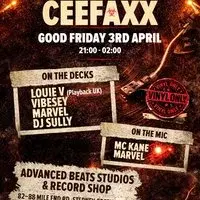 Bass Pandemic Presents **CEEFAXX**(oldskool vinyl night)