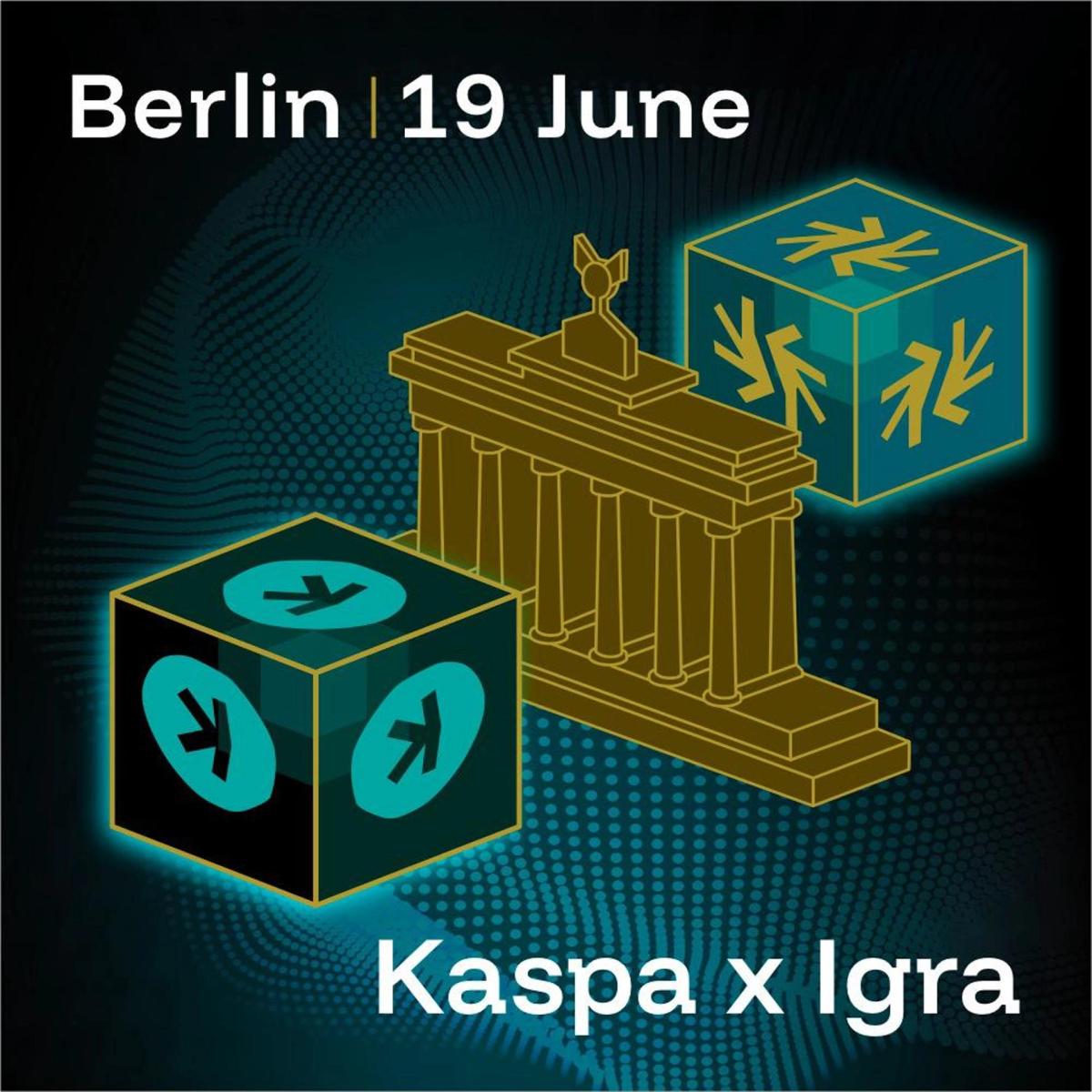 Kaspa × Igra — Berlin