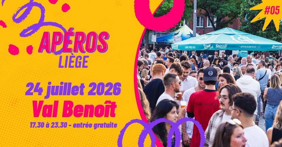 Les Apéros Liège // 24 juillet // Val Benoît