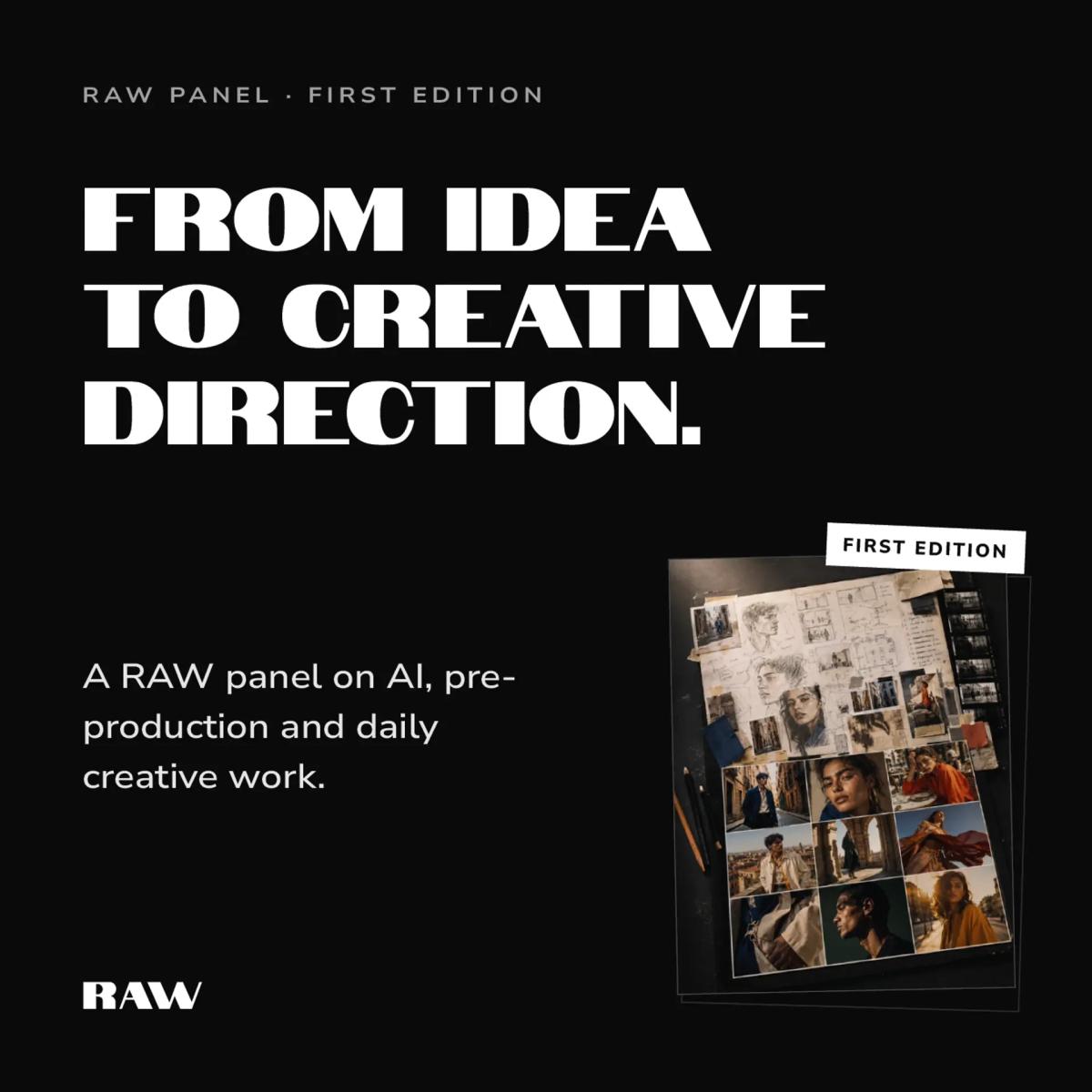 AI in Visual Pre-Production | RAW Panel #01 @Norrsken House