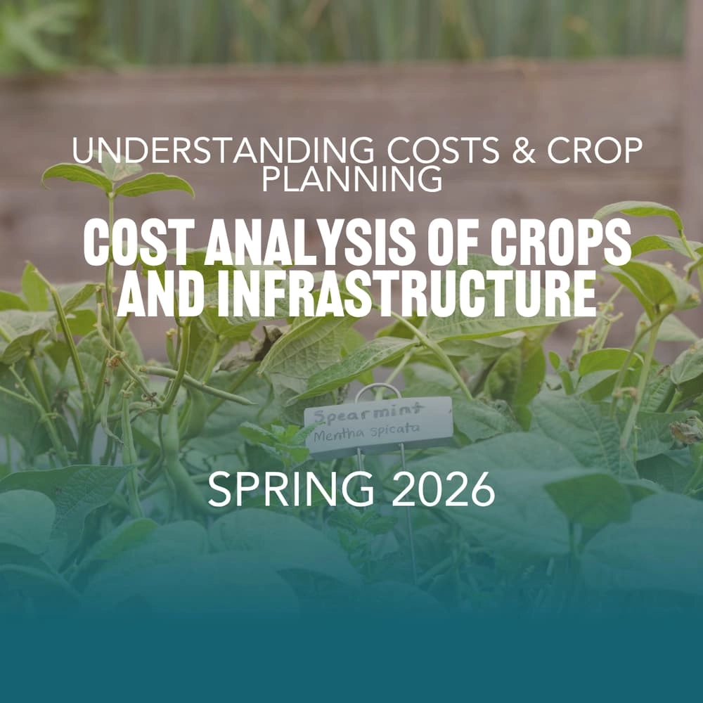 Understanding Costs & Crop Planning — A Workshop on Cost Analysis of Crops and Infrastructure