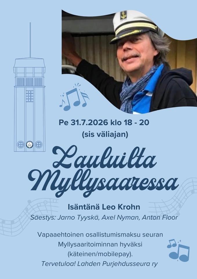 Lauluilta Lahden Myllysaaressa