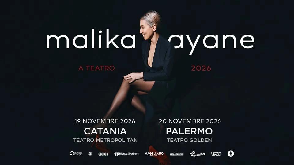MALIKA AYANE | Catania @Teatro Metropolitan
