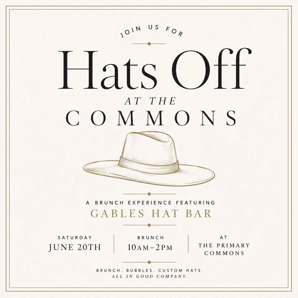 Hats Off at The Commons