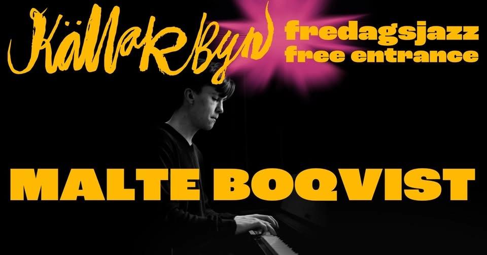 Fredagsjazz - Malte Boqvist