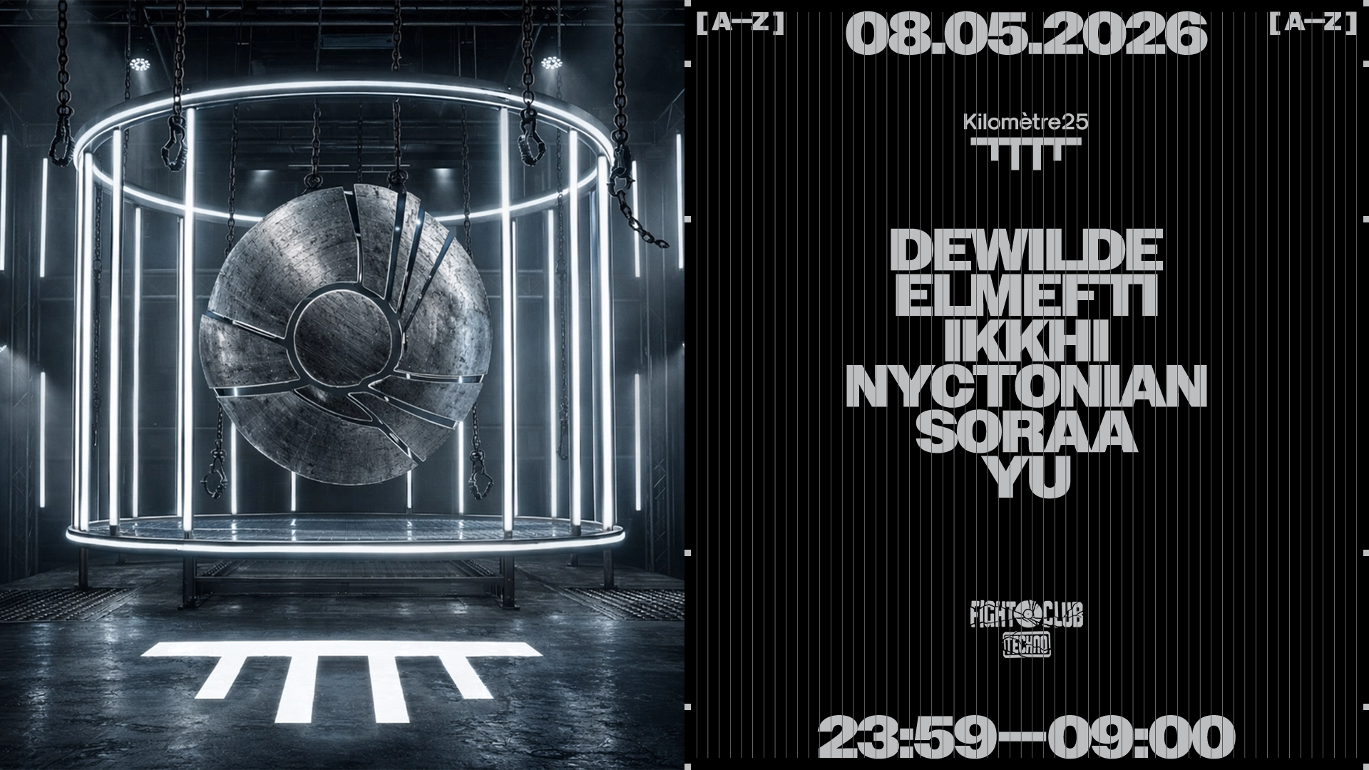 FIGHTCLUB: elMefti, Nyctonian, IKKHI, SORAA, DEWILDE & YU