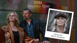 Thyra & Marie Bergman i Fröslunda Hage