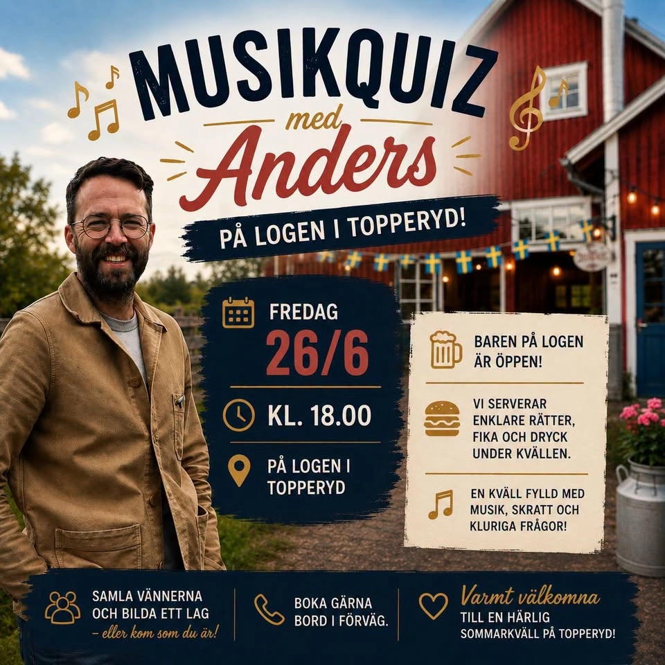 Musikquiz med Anders på Logen