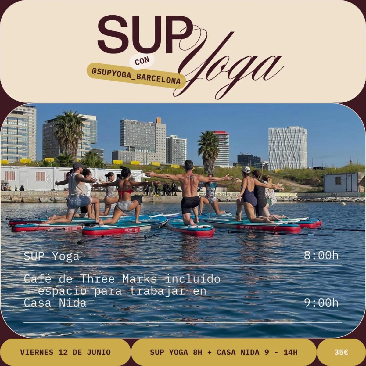 SUP Yoga, Ocean & Cowork — A Morning at Casa Nida