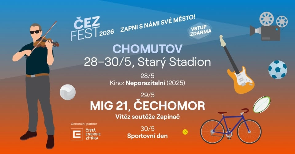 ČEZFEST - Chomutov | MIG 21 & Čechomor