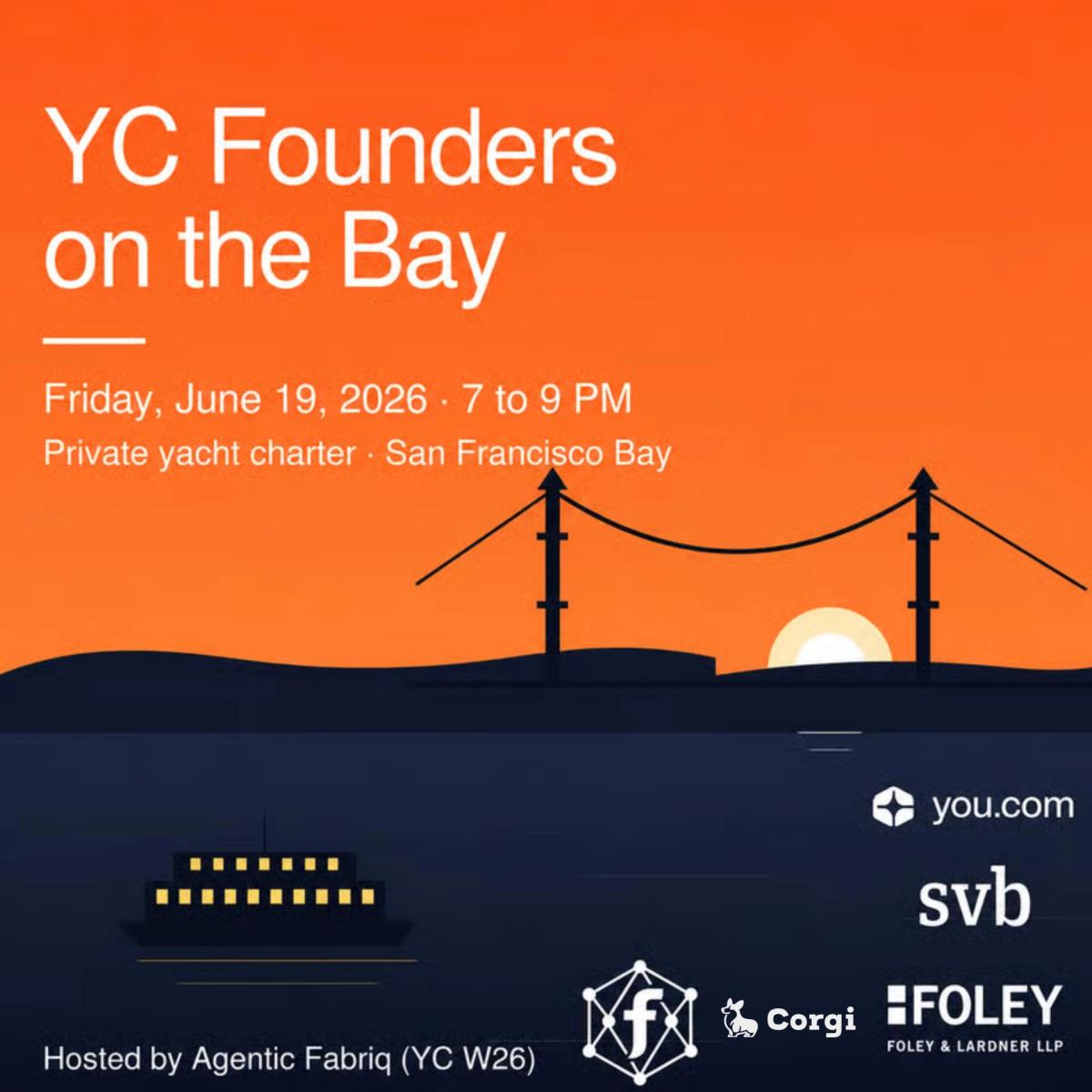 YC Founders on the Bay