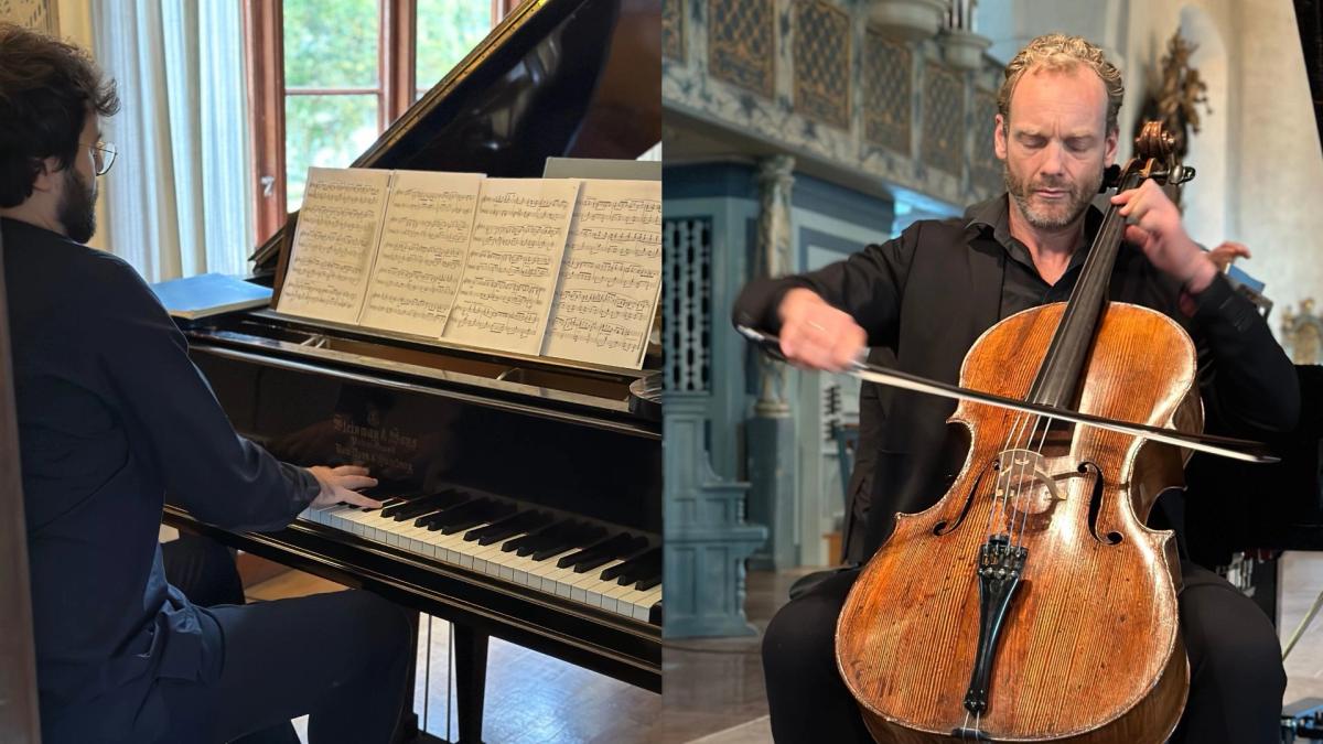 Konsert på Alfvéngården med Rinaldo & Møldrup