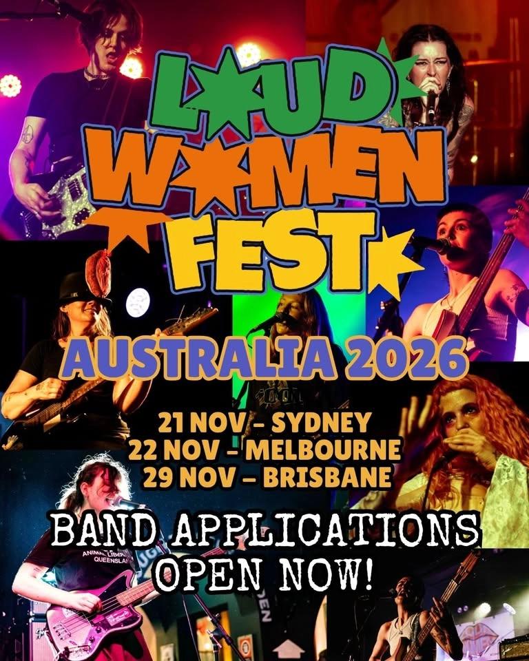 LOUD WOMEN FEST GADIGAL/SYDNEY 2026