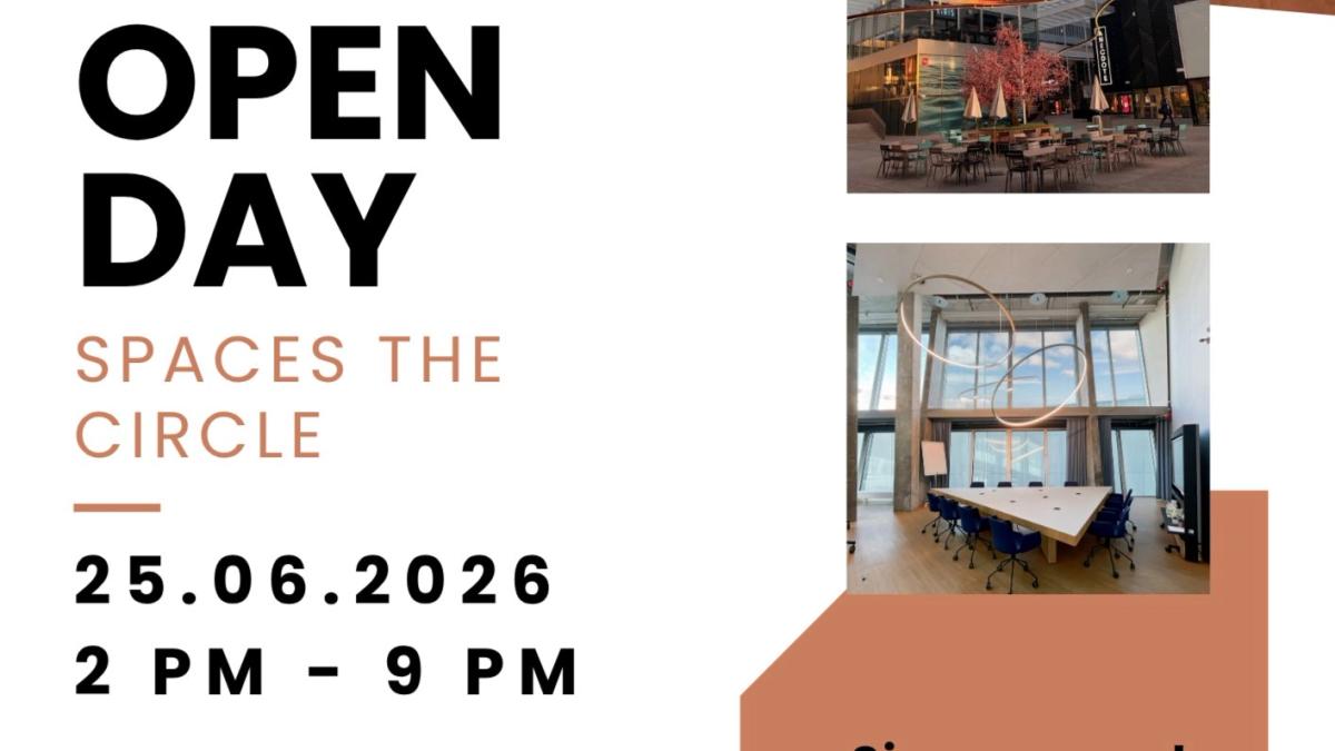 OPEN DAY Spaces The Circle