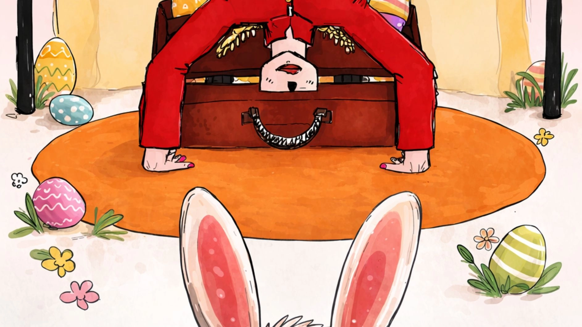 Minicirkus upptäcker påsken