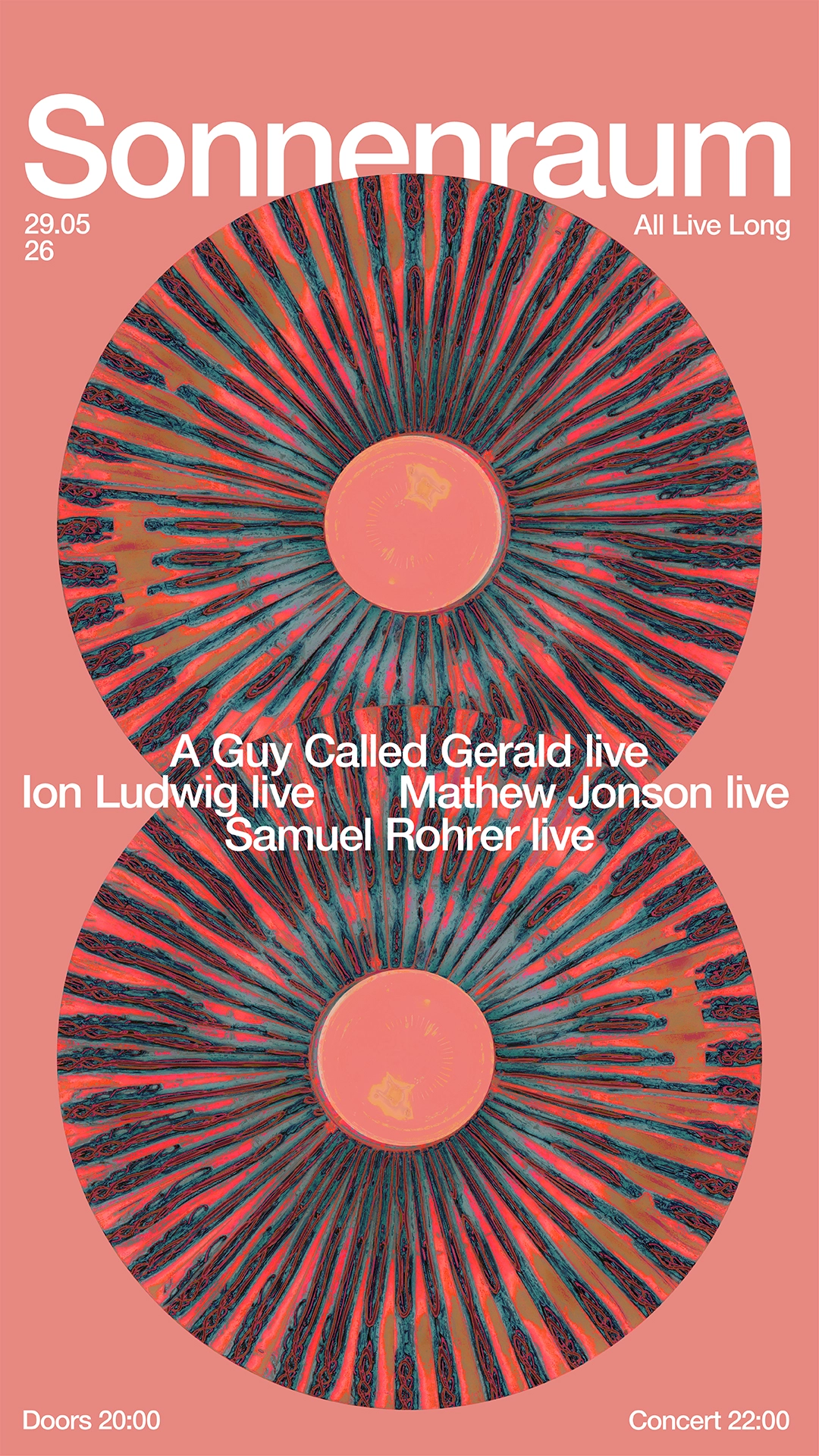 All Live Long: Mathew Jonson, Guy Called Gerald, Ion Ludwig, Samuel Rohrer