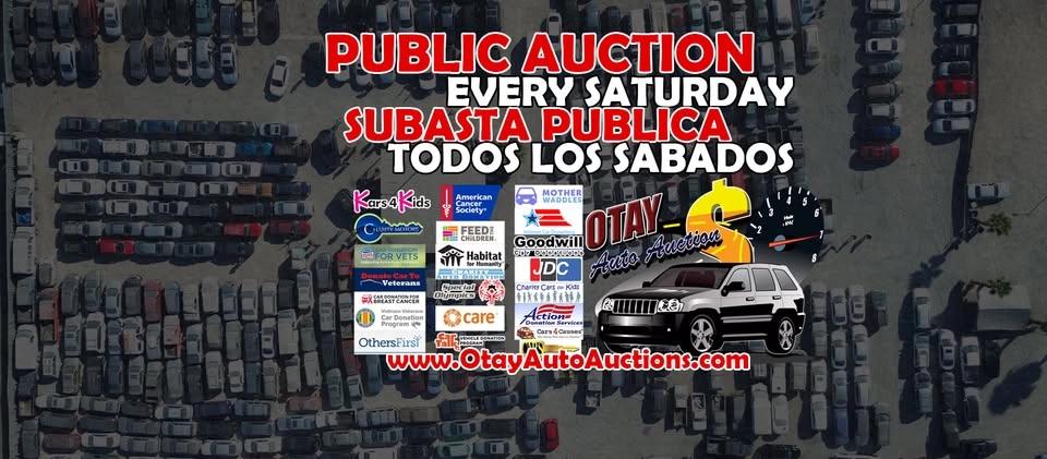 Over 200 vehicles starting at $500. Open to the Public!