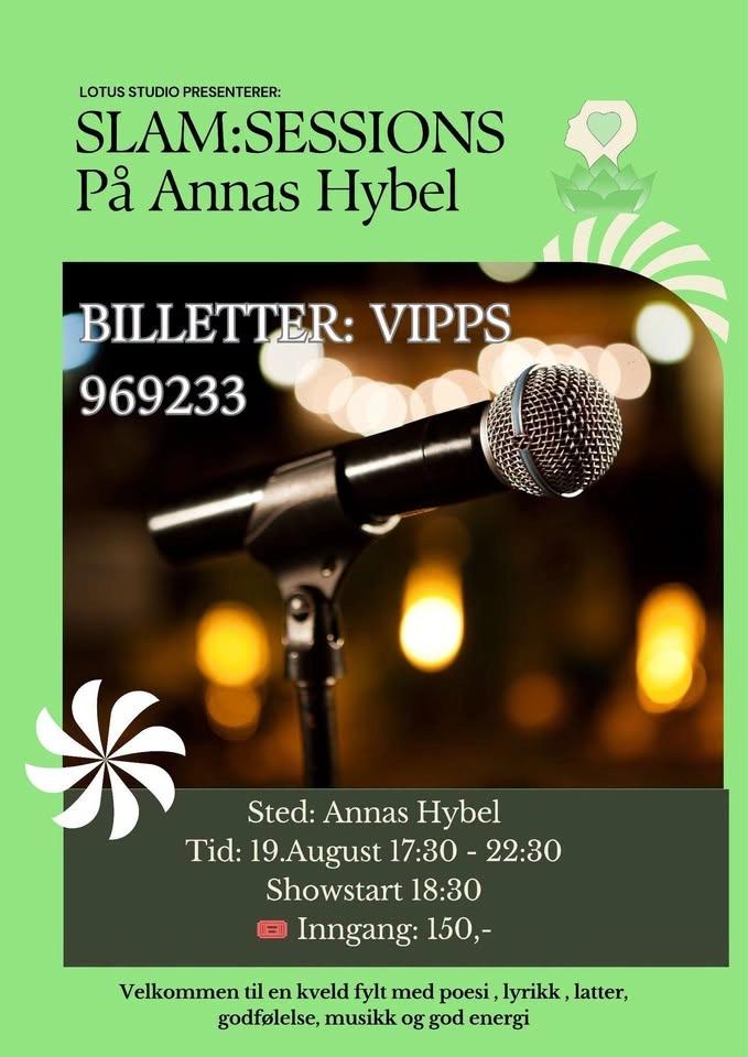 Slam Sessions på Annas Hybel