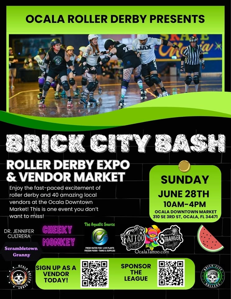 Brick City Bash- Roller Derby Expo and Vendor Market
