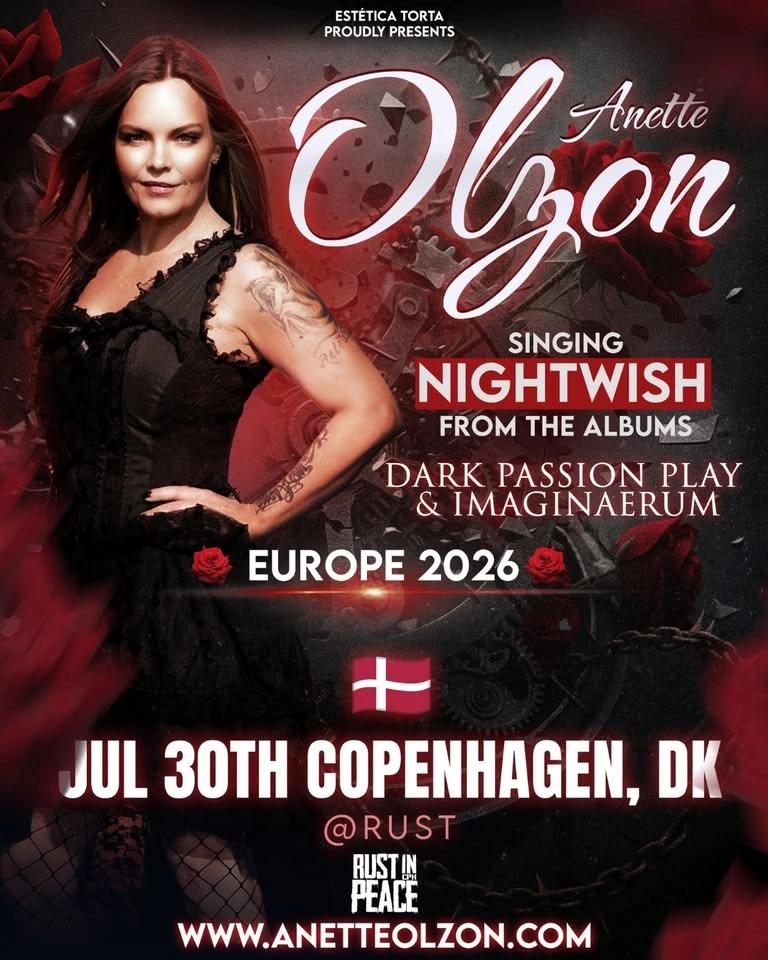 Rust In Peace: Anette Olzon (SE)