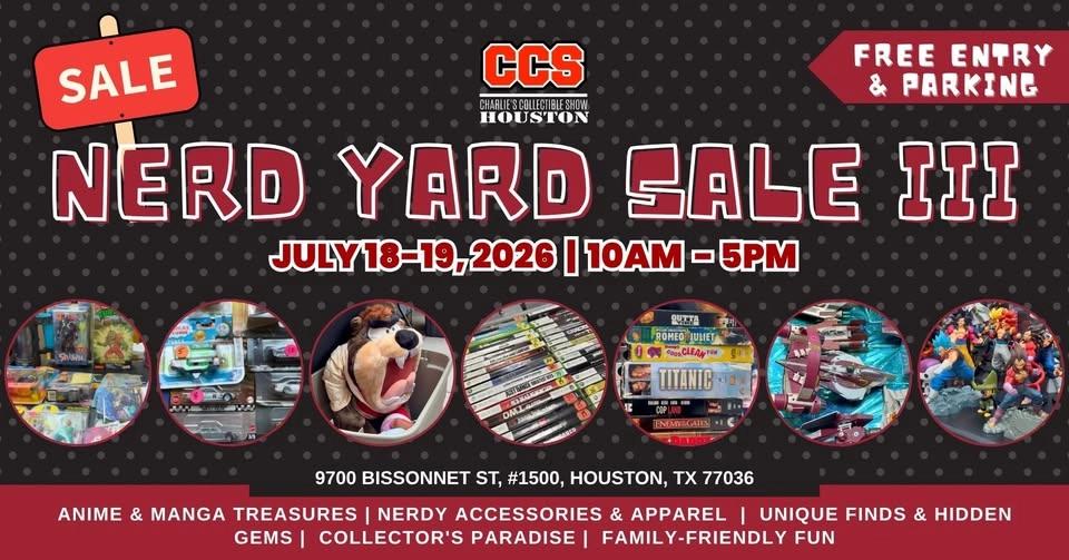 CCS Nerd Yard Sale III