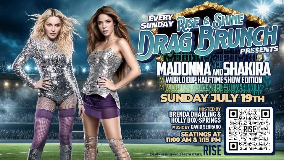 Madonna & Shakira Drag Brunch