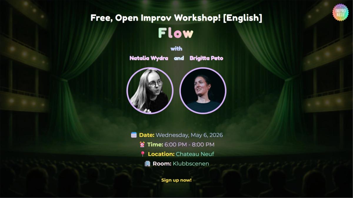 Flow with Natalia Wydra and Brigitta Peto - Free Improv Workshop