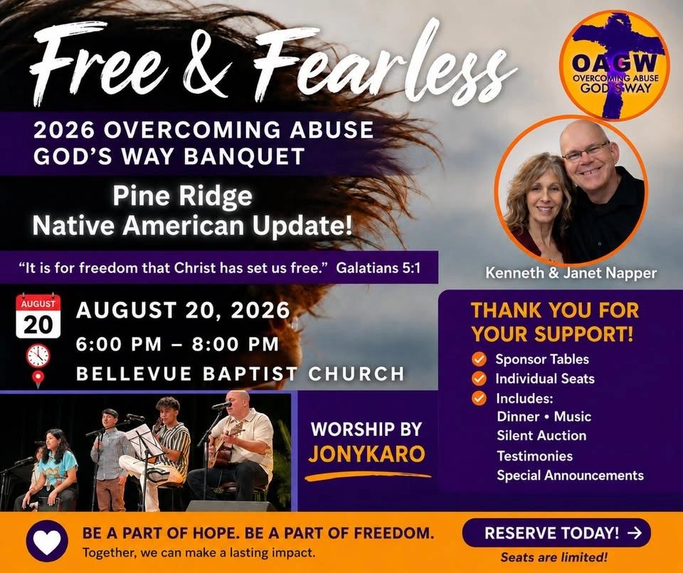 Free & Fearless Overcoming Abuse God’s Way Banquet