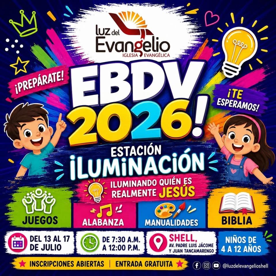 Escuela Bíblica de Vacaciones 2026