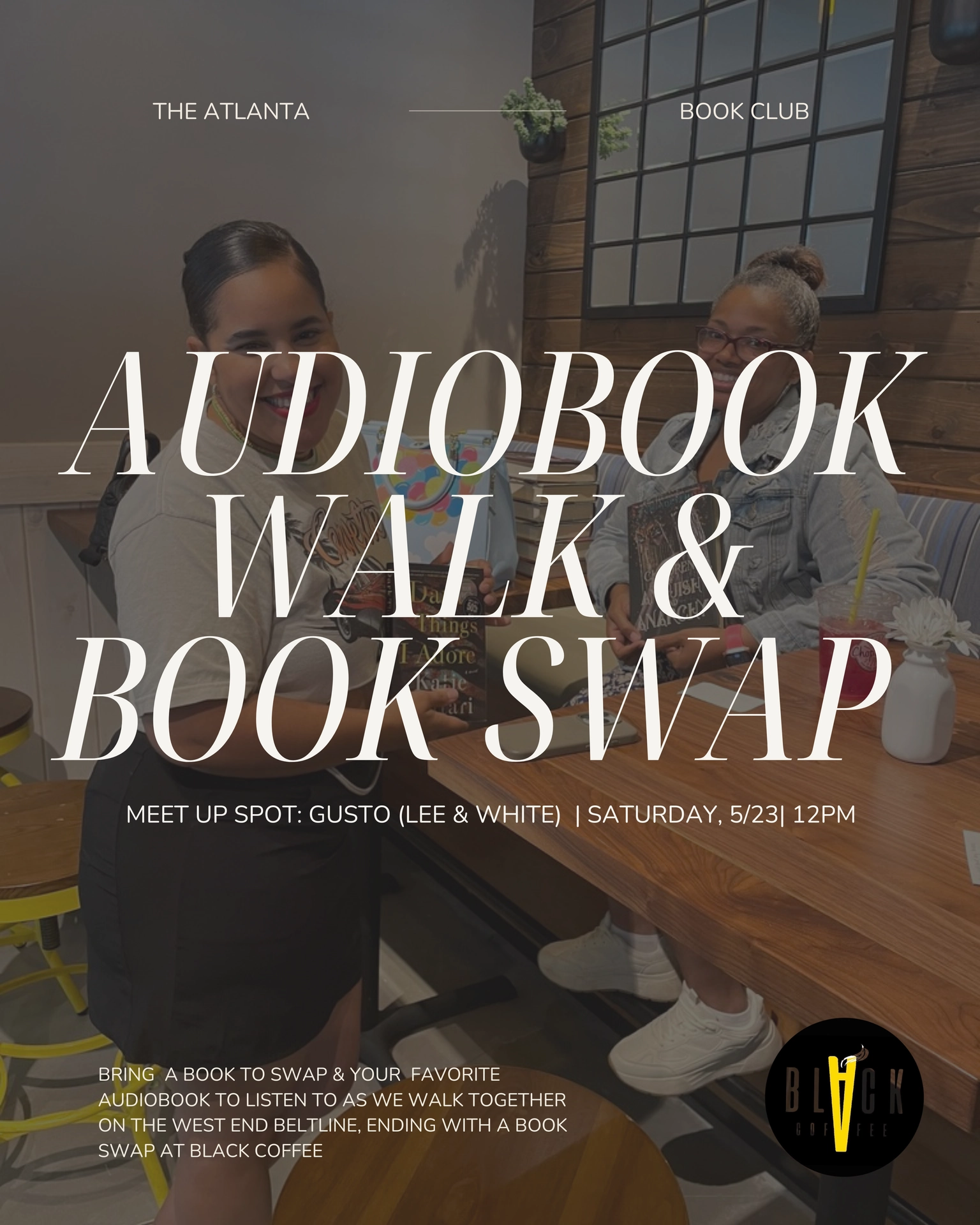 Audiobook Walk (West End) & Book Swap