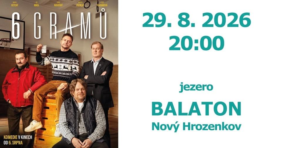 6 gramů - na Balatonu