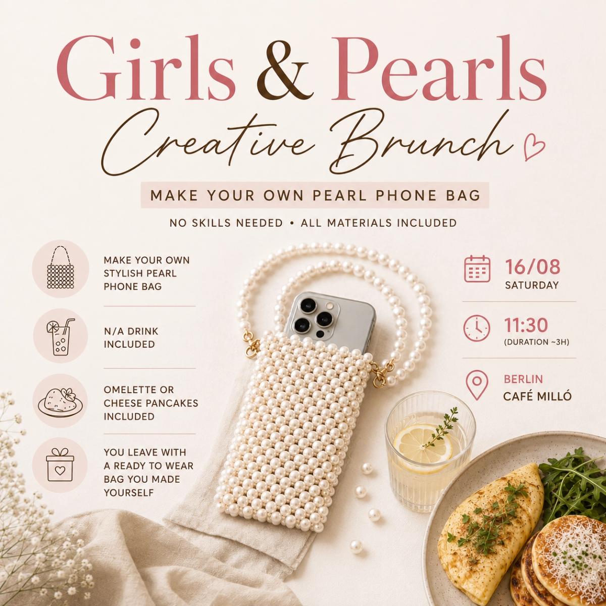 DIY Brunch: Beaded Phone Bag