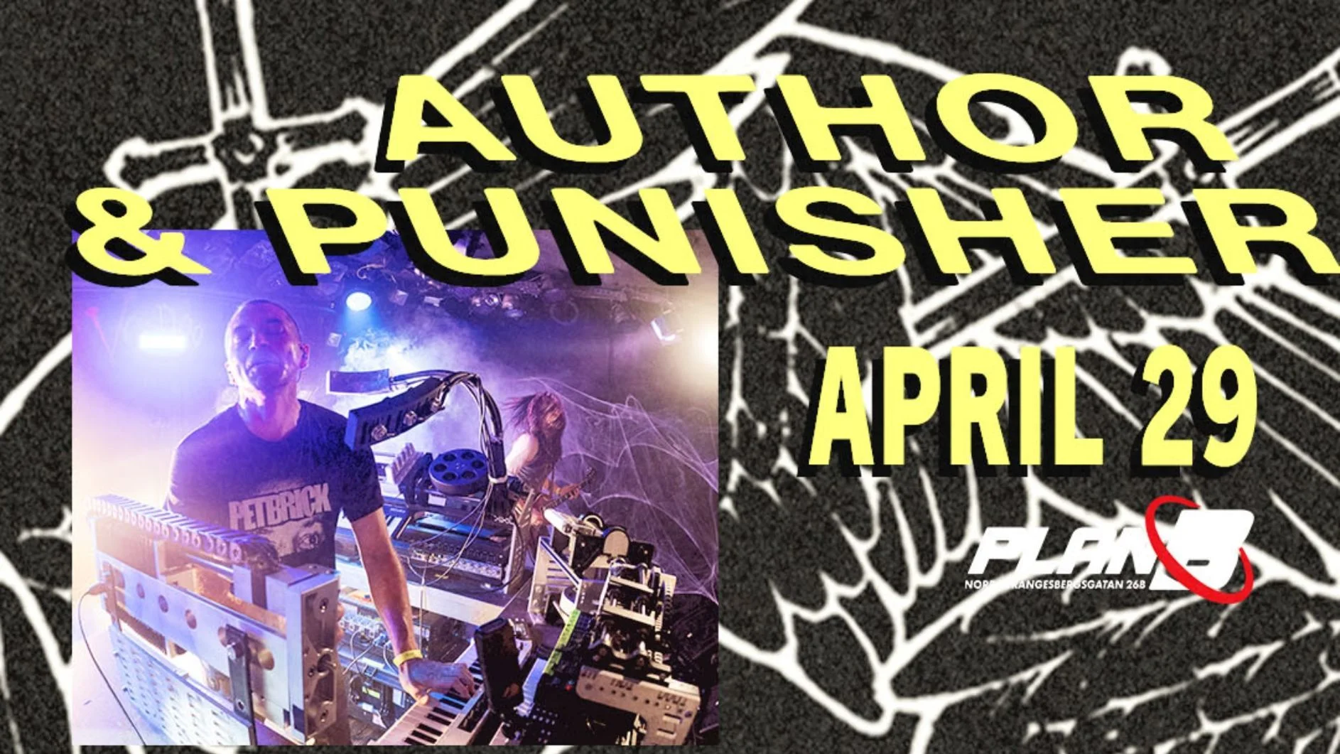Author & Punisher (US) // Live at Plan B — Malmö