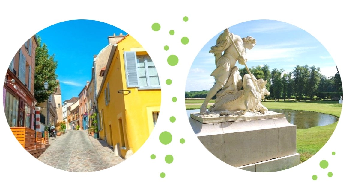 FLÂNERiE PiTTORESQUE 😍ViLLAGES de CHARME 👑JARDiN ROYAL & VESTiGE XVII siècle🤩