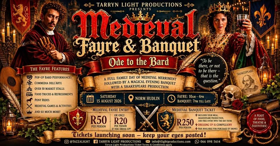 Medieval Fayre & Banquet : Ode to the Bard