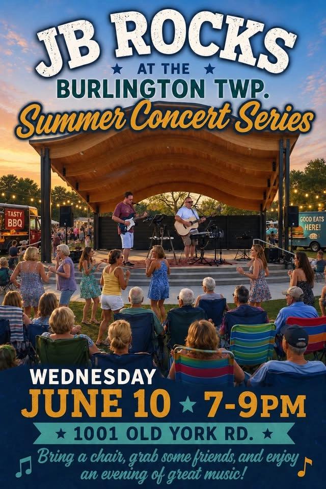 JB Rocks the Burlington Twp. Summer Concert Series