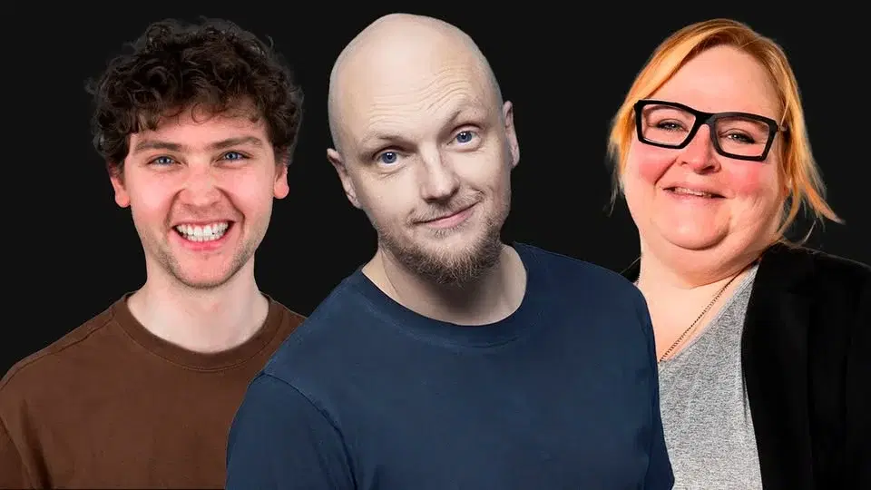Comedy Laboratoriet: Mikkel Rask, Anne Bakland & Stefan Wibling