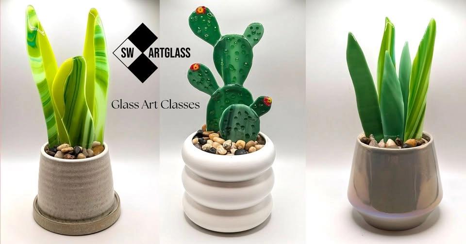 Plant It - Glass Fusing Art Class with Kimberly