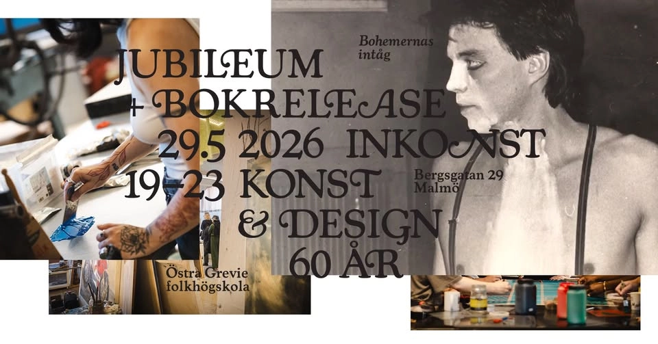 Jubileumsfest för Konst och design – GRATIS INTRÄDE!