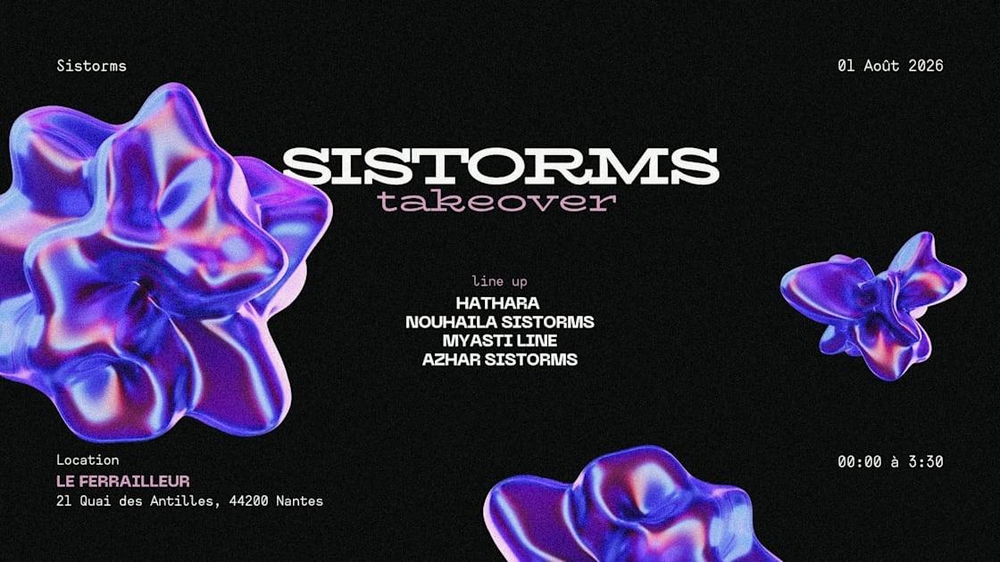 Sistorms Takeover Summer Edition - Prix Libre